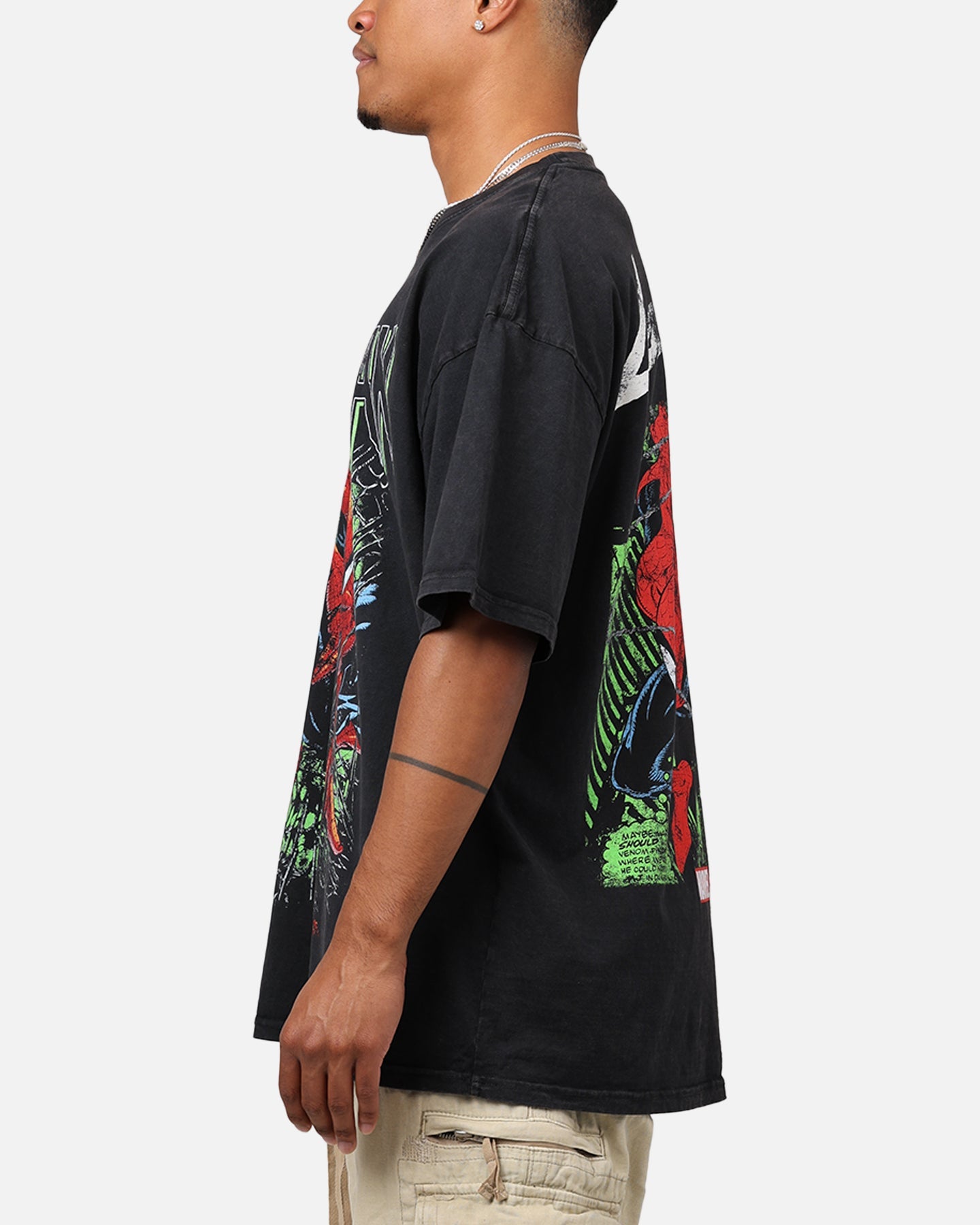 Marvel Spider-Man T-Shirt Acidwash