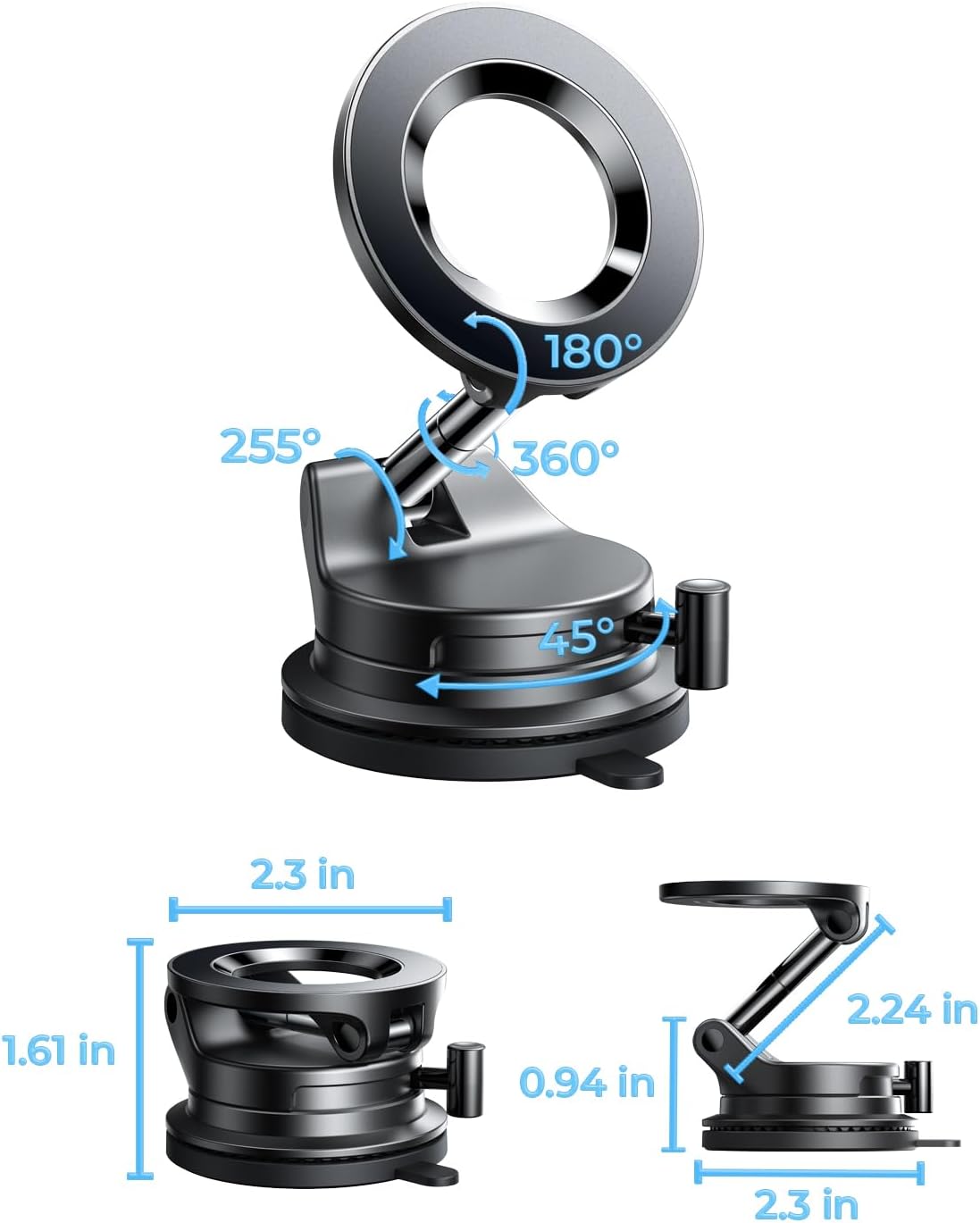 SnapLock⢠Vacuum Mount