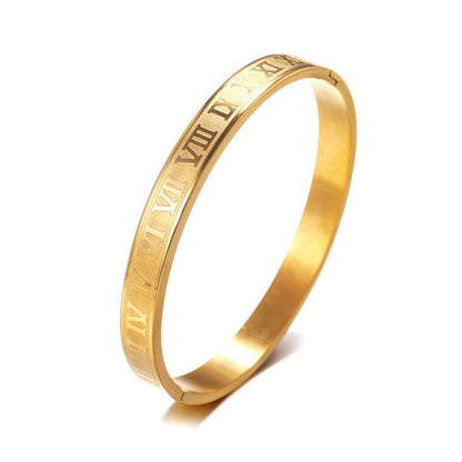 CrownCode™ Roman Stack Bracelet Set