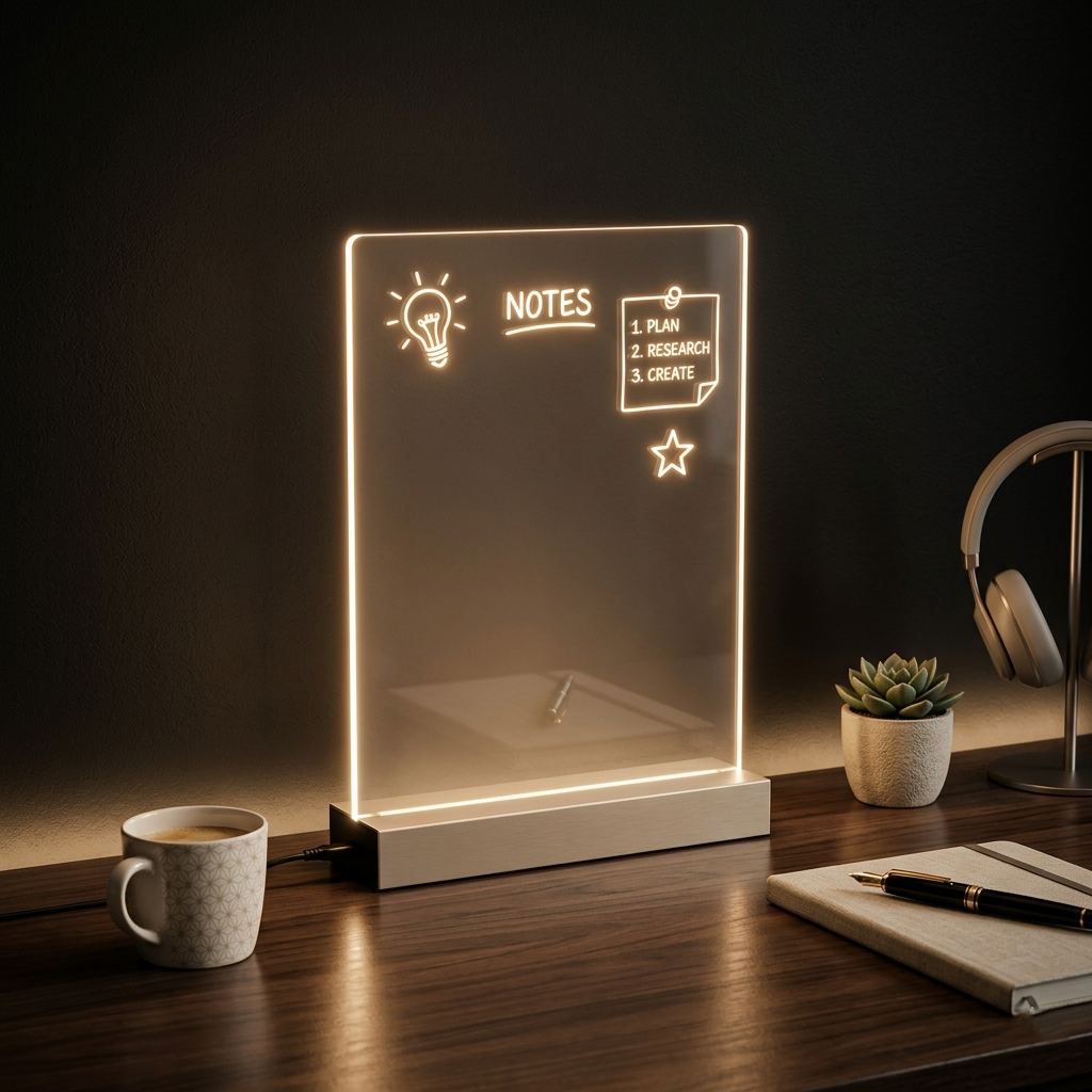 LumiNote Acrylic Reminder Board