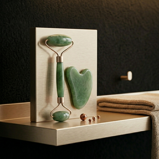 GlowWave Jade Roller Set