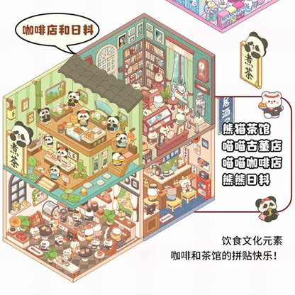 TinyWorlds™ Scene Sticker Book