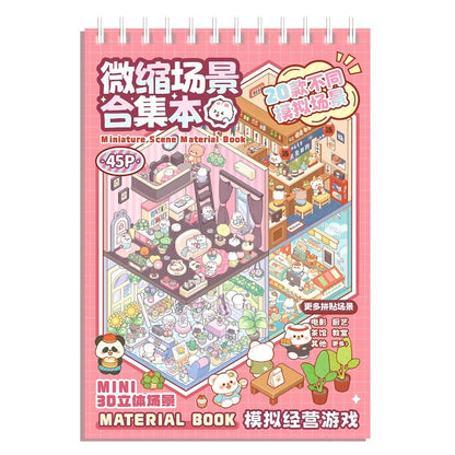 TinyWorlds™ Scene Sticker Book