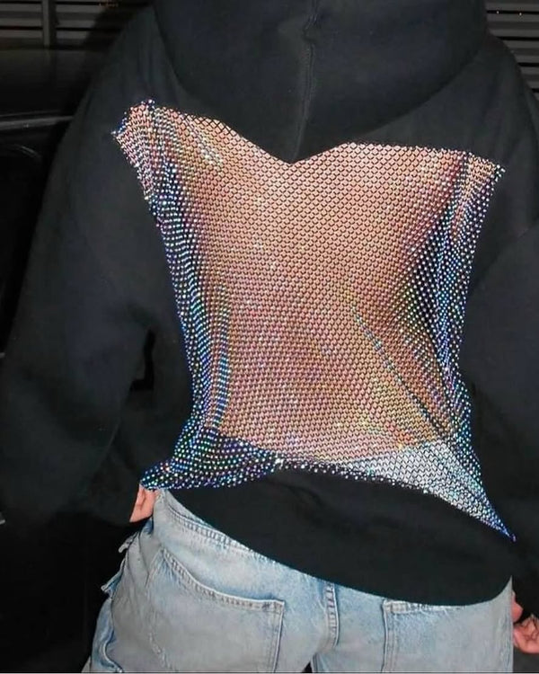 Serena Crystal Hoodie