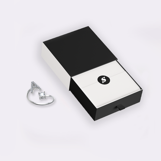 Lovely Initial Ring