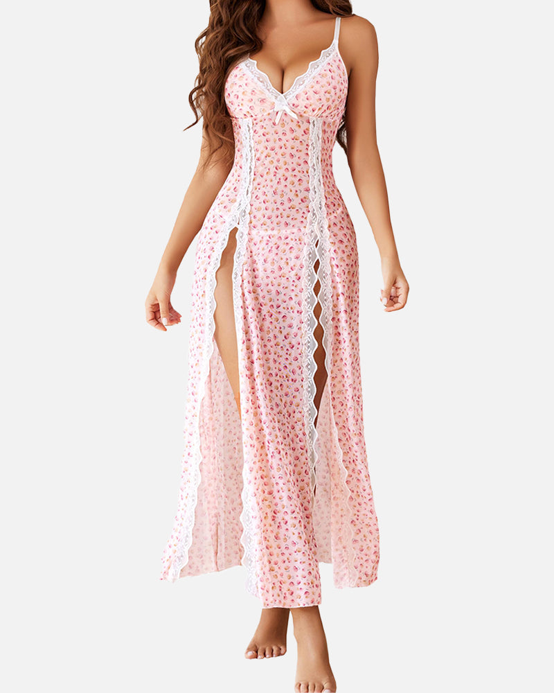 TeaseFlow™ Sheer Slit Dress