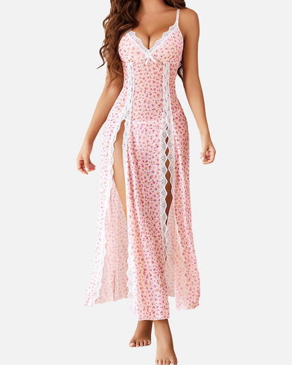 TeaseFlow™ Sheer Slit Dress