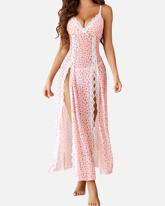 TeaseFlow™ Sheer Slit Dress