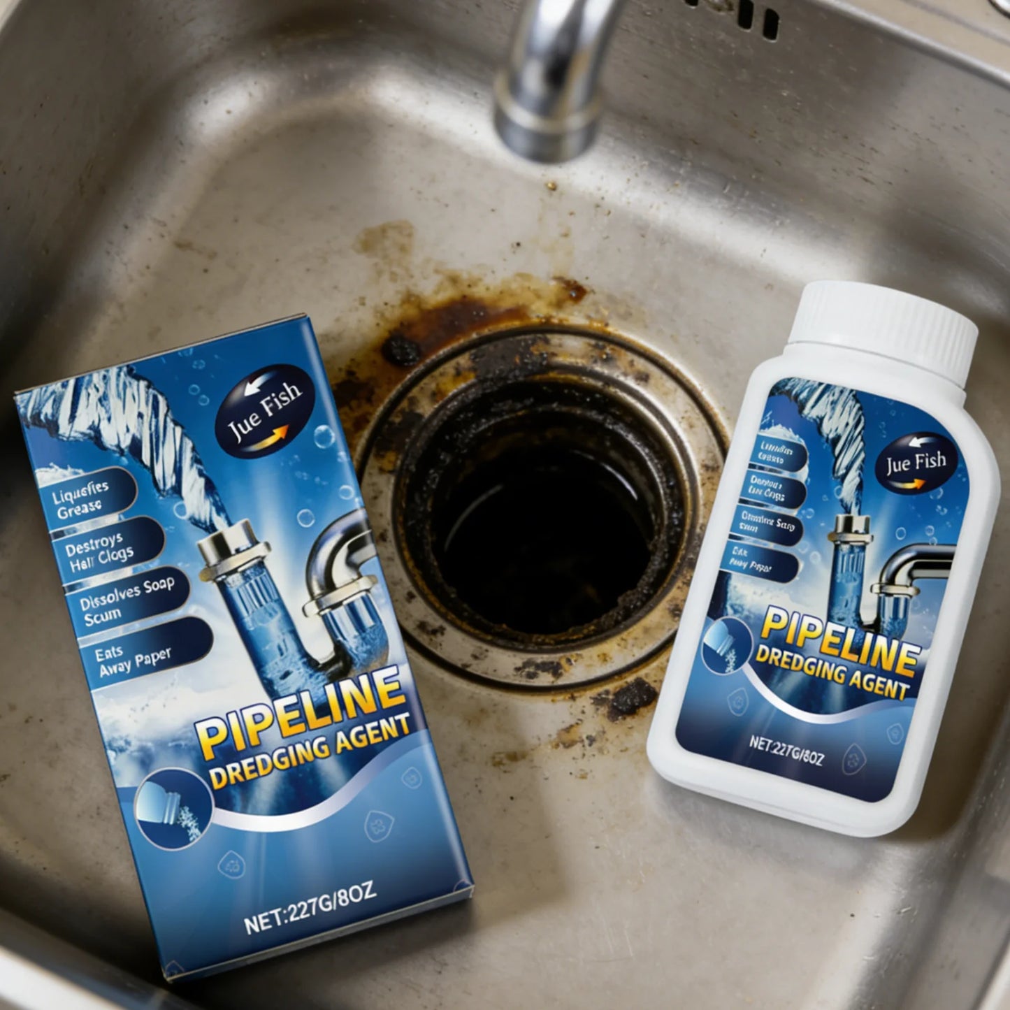 DrainBlitz™ - Pipe Cleaner Solution