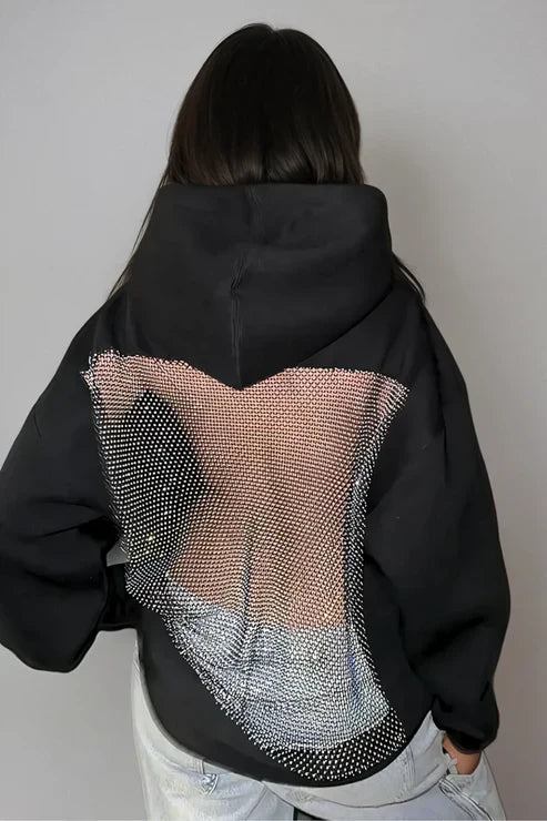 Serena Crystal Hoodie