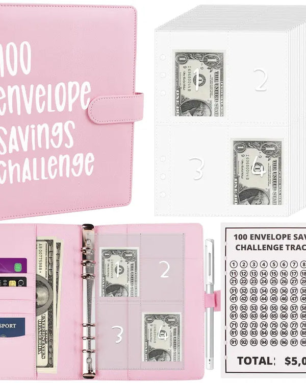 100 Envelopes Money Saving Challenge