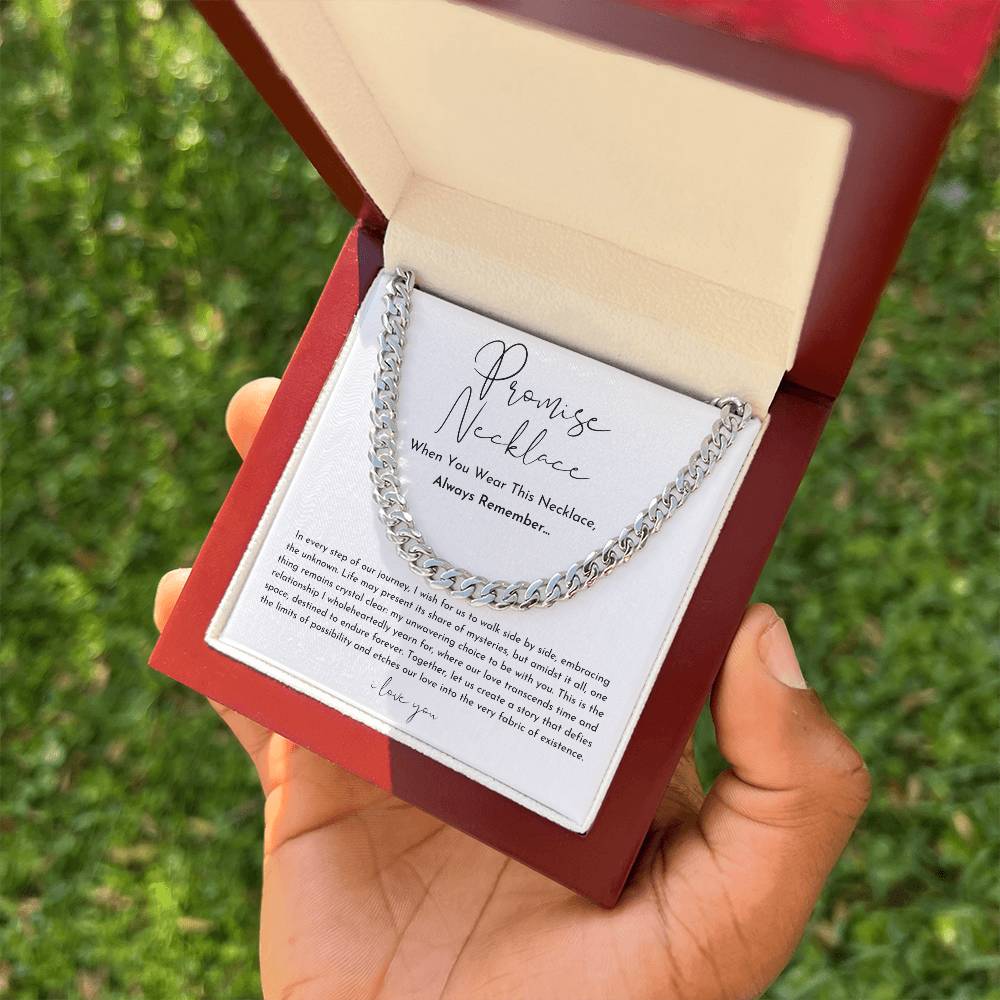 Boyfriend Promise Necklace